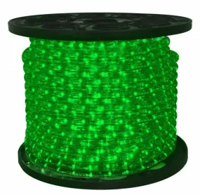 150 FT LED Green Rope Light Flex, 1/2" Diameter