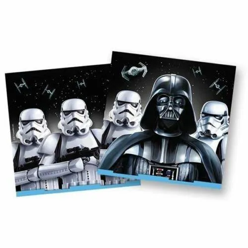 16 Pack Star Wars Darth Vader Luncheon Napkins