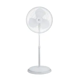 16" Pedestal Fan with Wide-Angle Oscillation and 3 Powerful Fan Speeds