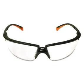 3M™ Privo Safety Eyewear, Clear Lens, Polycarbonate, Anti-Fog, Black Frame, 12261-00000-20