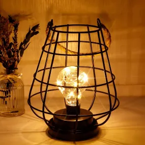 8.5" Cage Bulb Lantern