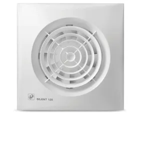 95m³/h Silent Wall Mounted Exhaust Fan 100mm in White (Standard/Timer/Humidistat)