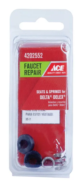 Ace For Delta 1/2 in.-24 Plastic Faucet Seats and Springs