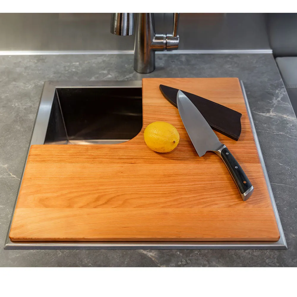 Airstream Custom Sink Cutting Boards for Trade Wind Travel Trailers