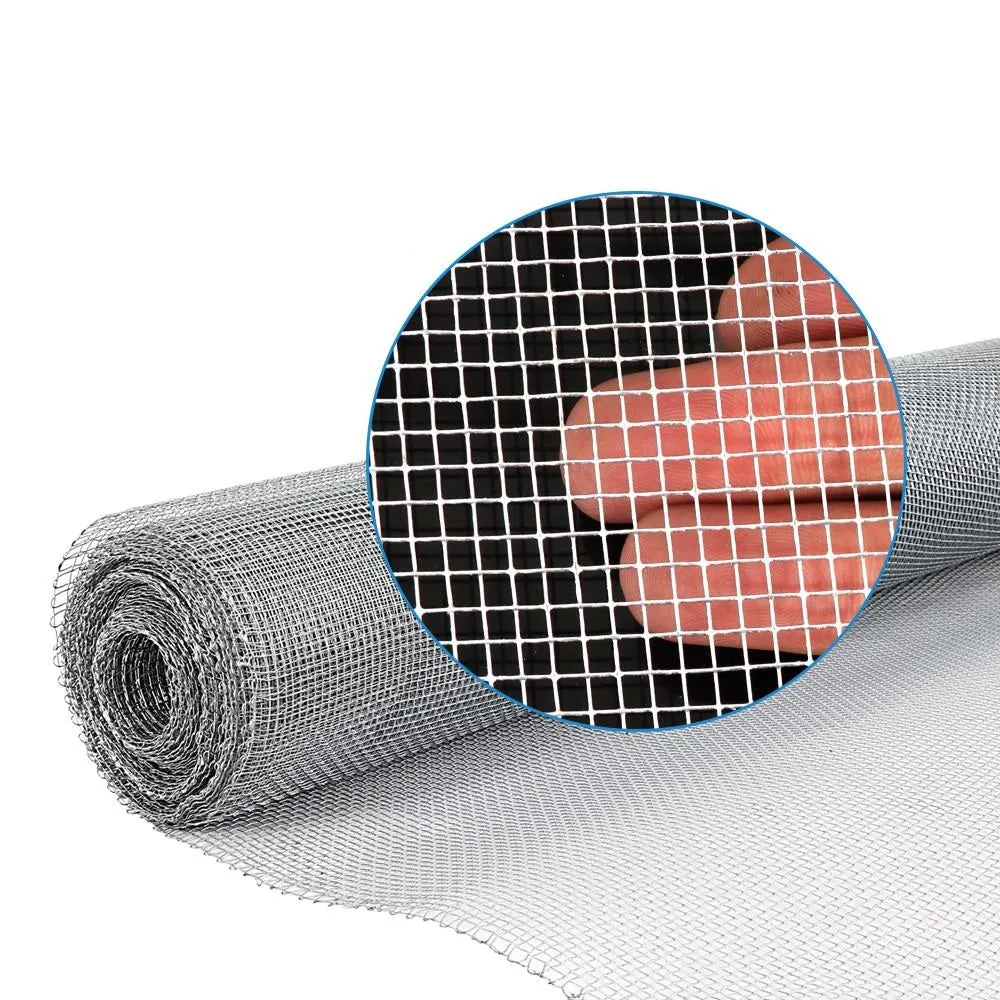 Amagabeli 36in x 50ft 1/8 inch Hardware Cloth 27 Gauge Galvanized Chicken Wire Mesh Fence JW010