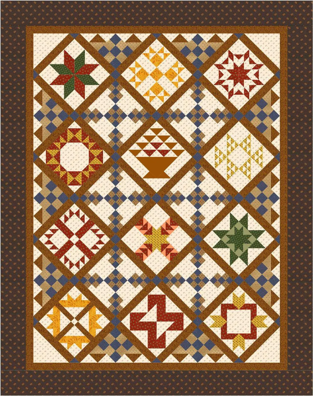 Amish Sampler Block of the Month