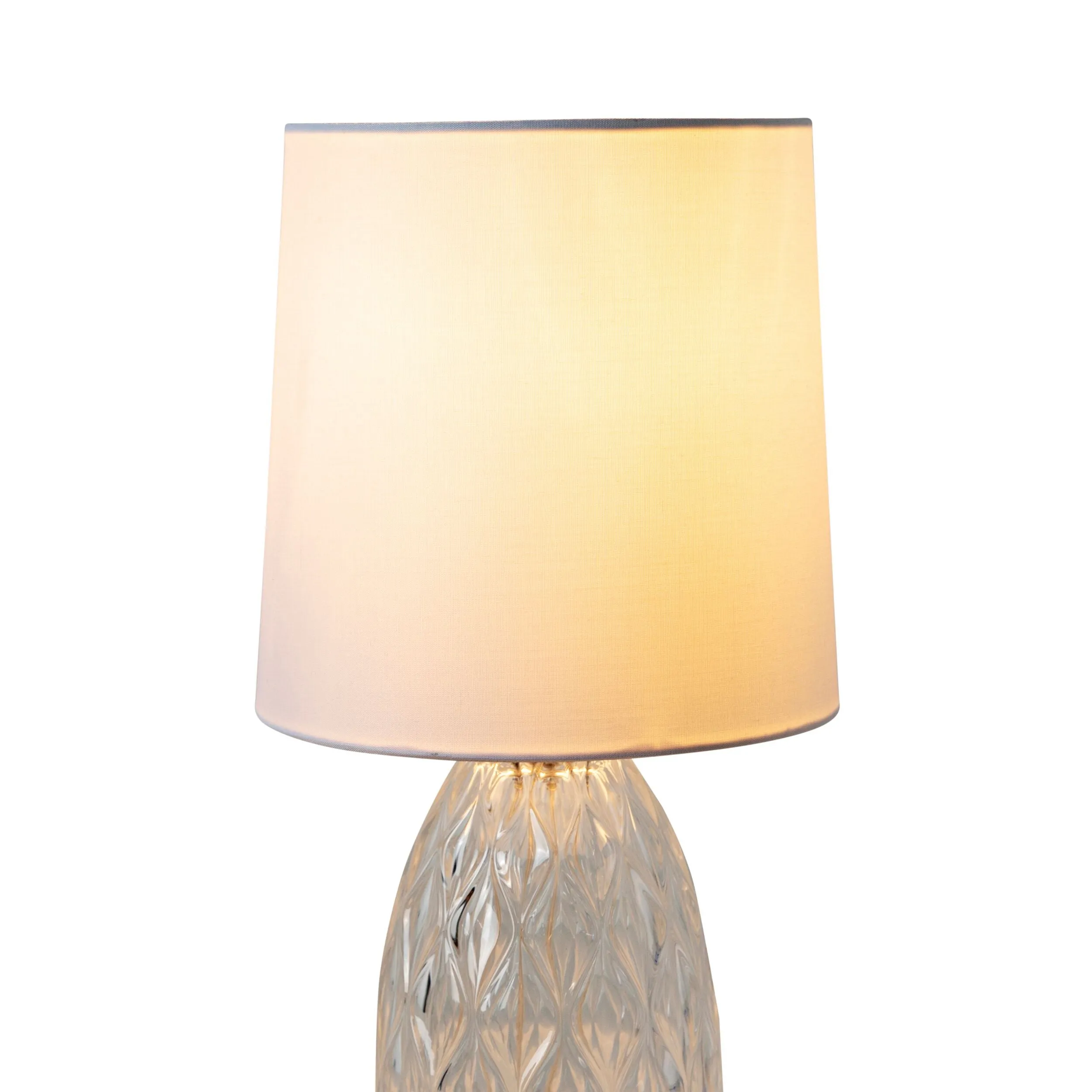 Ava Glass Table Lamp 32cm