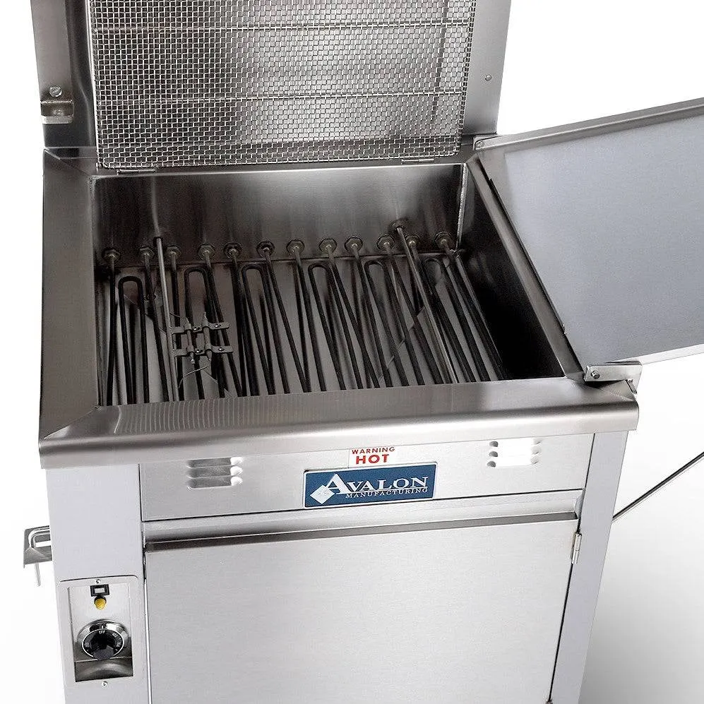 Avalon (ADF24-E) 24" X 24" Donut Fryer, Electric (1 phase), Right Side Drain Board