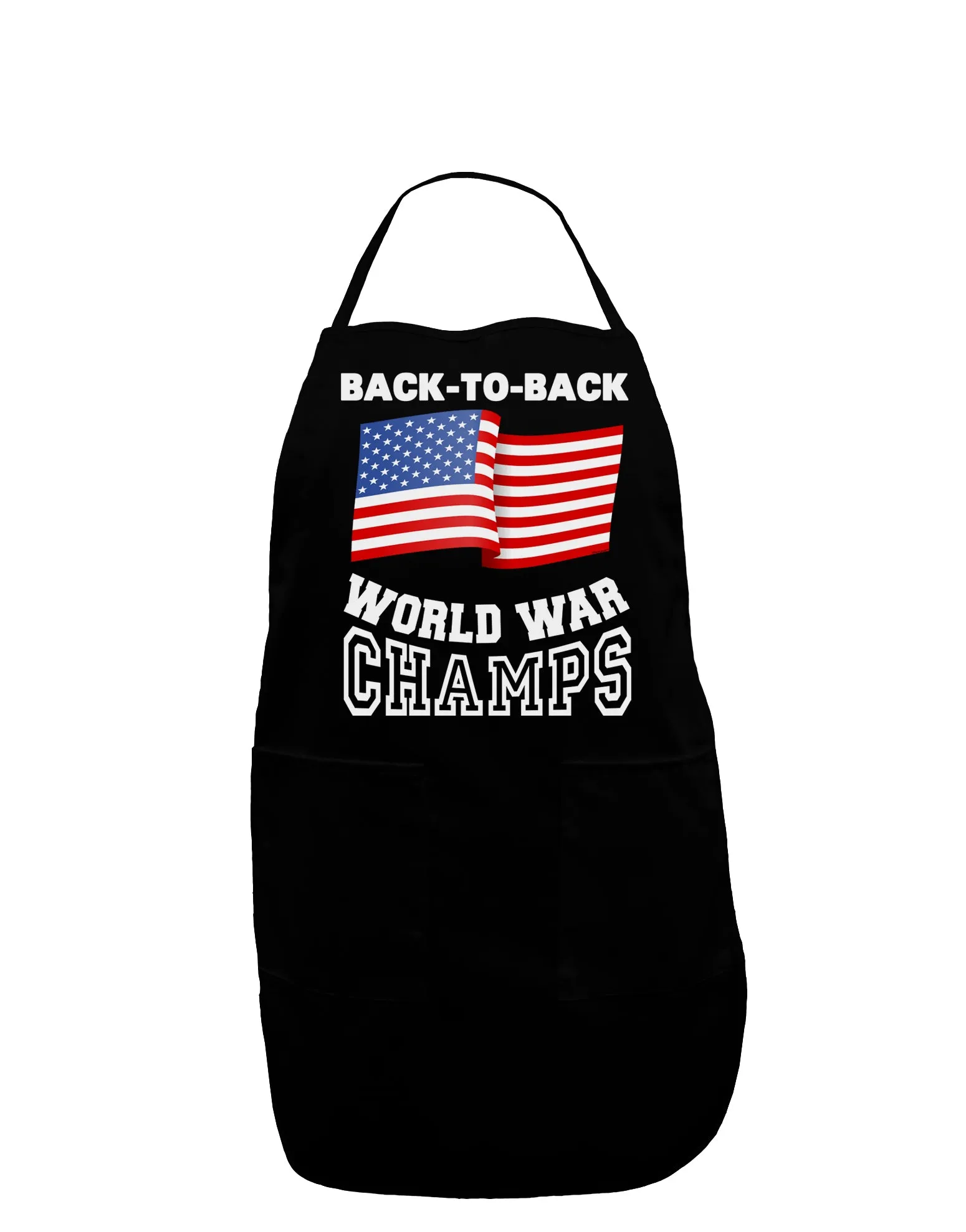 Back to Back World War Champs Dark Adult Apron