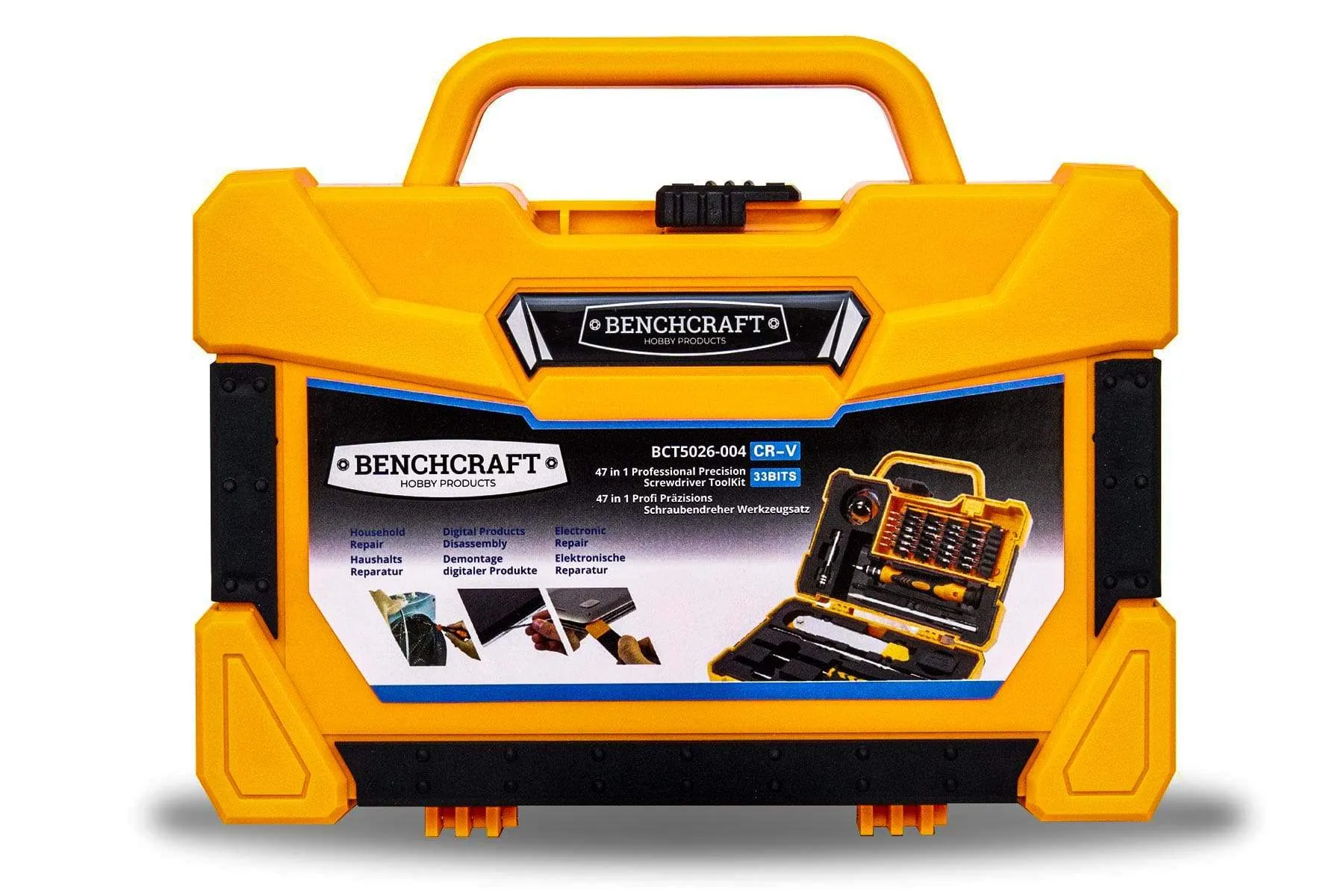 BenchCraft 47-in-1 Professional Precision Screwdriver Tool Kit