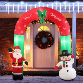 Best Buds Christmas Inflatable Outdoor Xmas Decorations - 2.4M