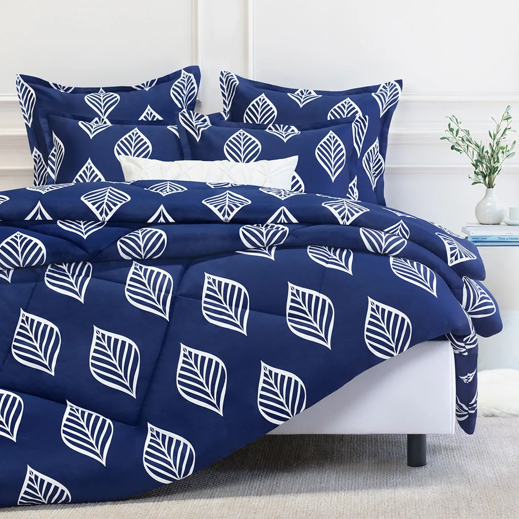 Blue Waverly Comforter