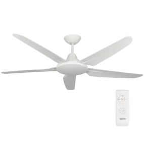 Bright Star Lighting FCF054 WHITE Ceiling Fan