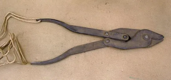 British WW2 Army Wire Cutter: Light Duty