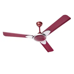 Candes Eco Zest BLDC Ceiling Fan 1200mm / 48 inch | BEE 5 Star Rated, Upto 65% Energy Saving, High Air Delivery & High Speed Ceiling Fans for Home | 2 1 Years Warranty | Maroon