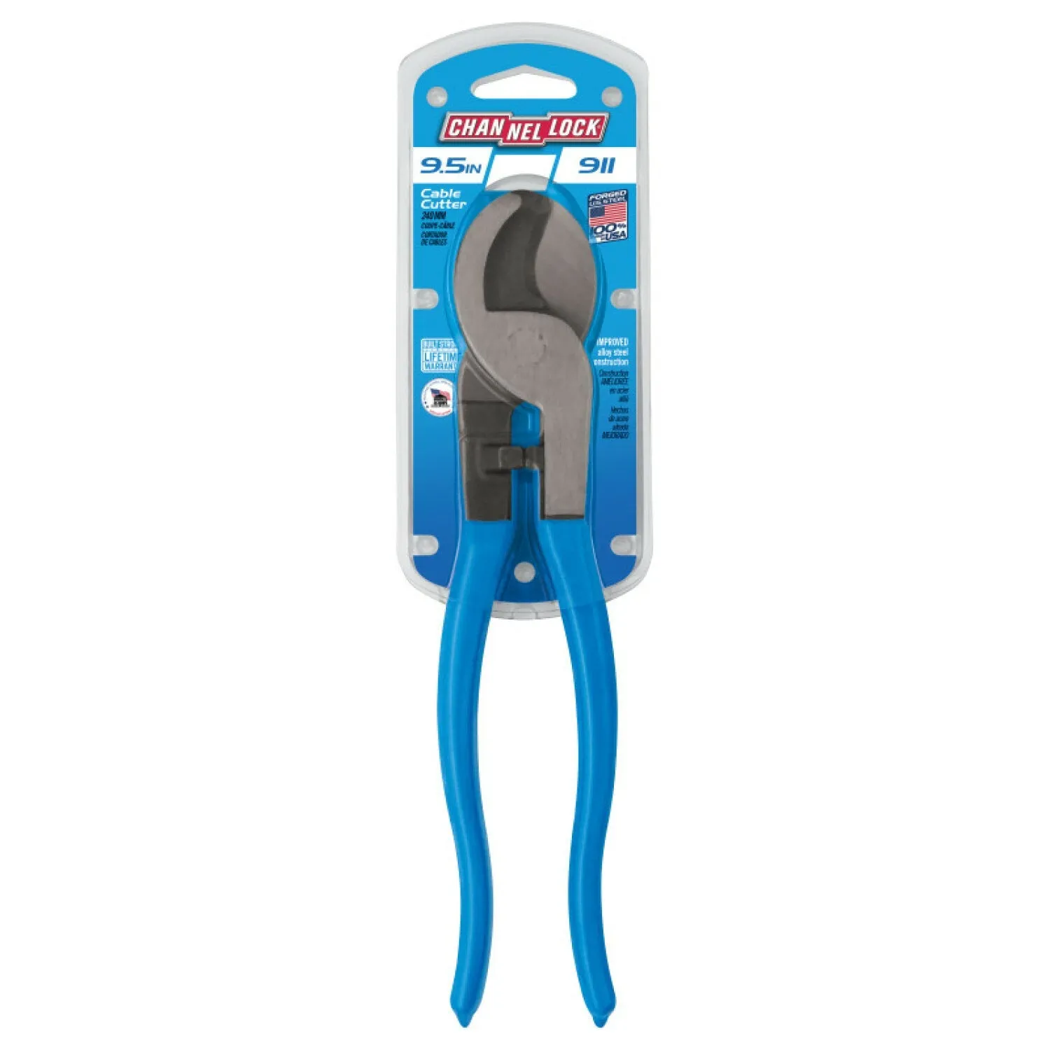 Channellock 911 9.5-Inch Cable Cutting Pliers