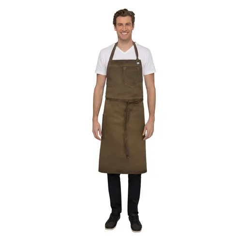 Chef Works ABCAQ004GBN0 Bib Apron