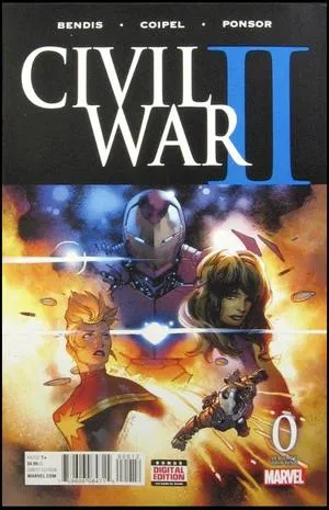 CIVIL WAR II #0 (OF 8) COIPEL 2ND PTG VAR