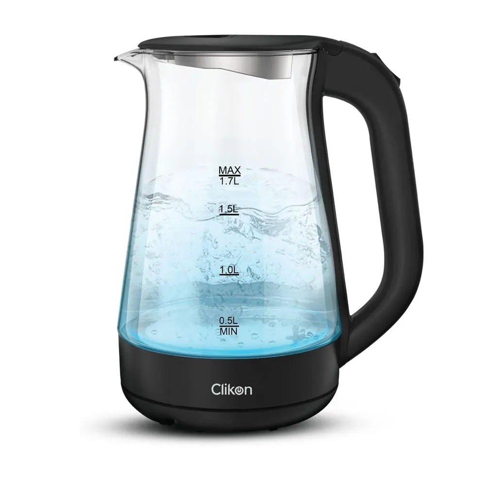 Clikon GLASS KETTLE 1.7L- 1850-2200W