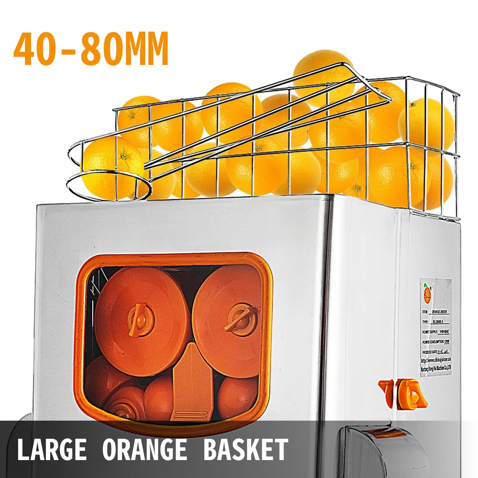 Commercial Fresh Juice Press Electric Orange Juicer Extractors