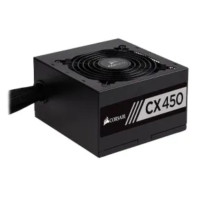 Corsair CX450 80 PLUS Bronze Certified ATX Power Supply  450W CP-9020120-UK