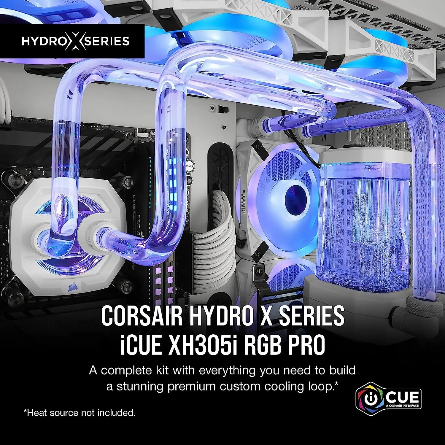 CORSAIR ICUE XH305I HYDRO X PRO CUSTOM COOLING KIT WHITE