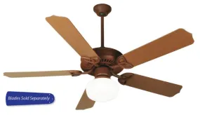 Craftmade OPXL52RI - 52 Inch Ceiling Fan, Blade Options Rustic Iron