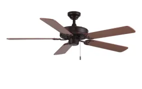 Dalton Oiled Bronze 52" Ceiling Fan