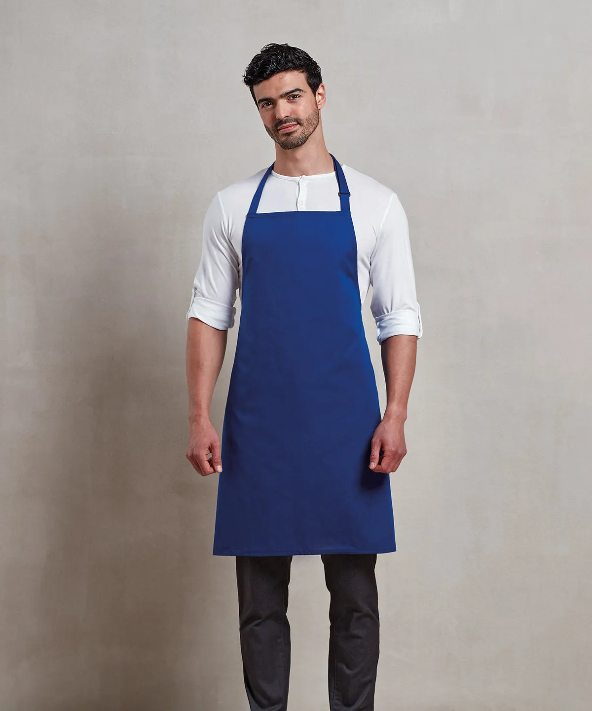 Dark Grey - Antimicrobial bib apron