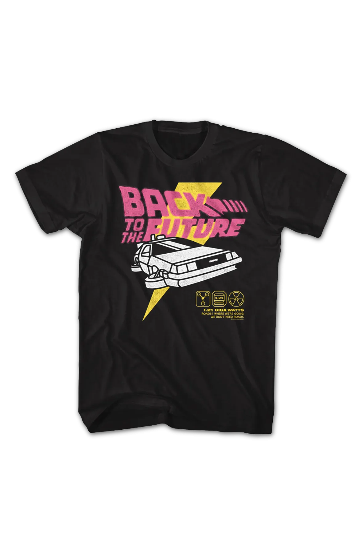 DeLorean Lightning Bolt Back To The Future T-Shirt