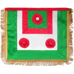 Deputy Master Knights of St. Andrew Scottish Rite Apron - Tricolour