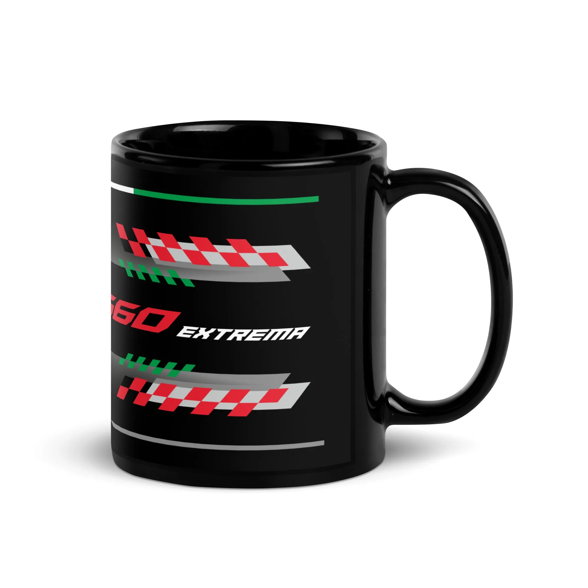 Designed Black Glossy Mug - Cup Inspired Aprilia RS660 Extrema Motorcycle Model -MM6276