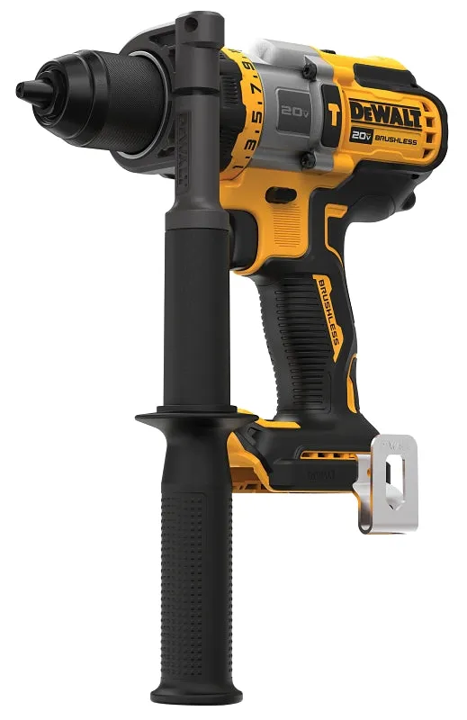 DeWALT DCD999B Brushless Hammer Drill/Driver with Flexvolt Advantage, Tool Only, 20 V, 5 Ah, 1/2 in Chuck :EA: QUANTITY: 1