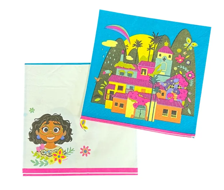 Disney Encanto Luncheon Napkins - 16 Napkins/Pack or 192 Napkins/Unit