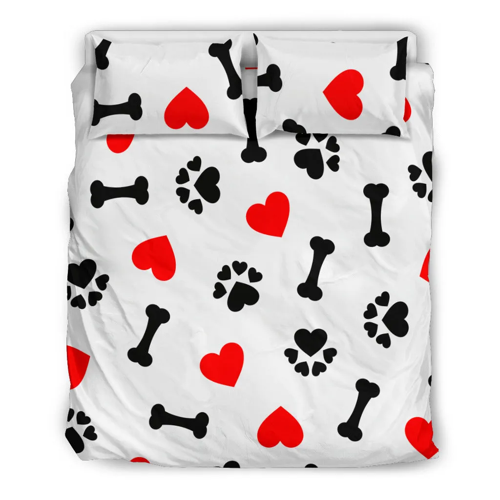 Dog Love Bedding Set - Beige