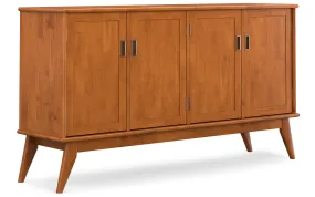 Draper Mid Century 4 Door Sideboard Buffet