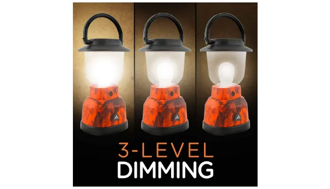 EcoSurvivor Portable Outdoor Emergency LED Lantern, Dust/Water Resistant - Ships Next Day!