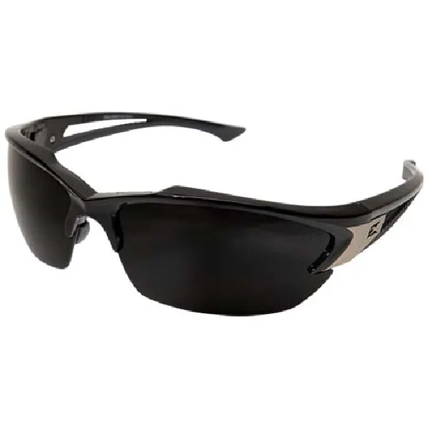 Edge KHOR Series SDK116-G2 Non-Polarized Safety Glasses, Nylon Frame, Black Frame, UV Protection: Yes