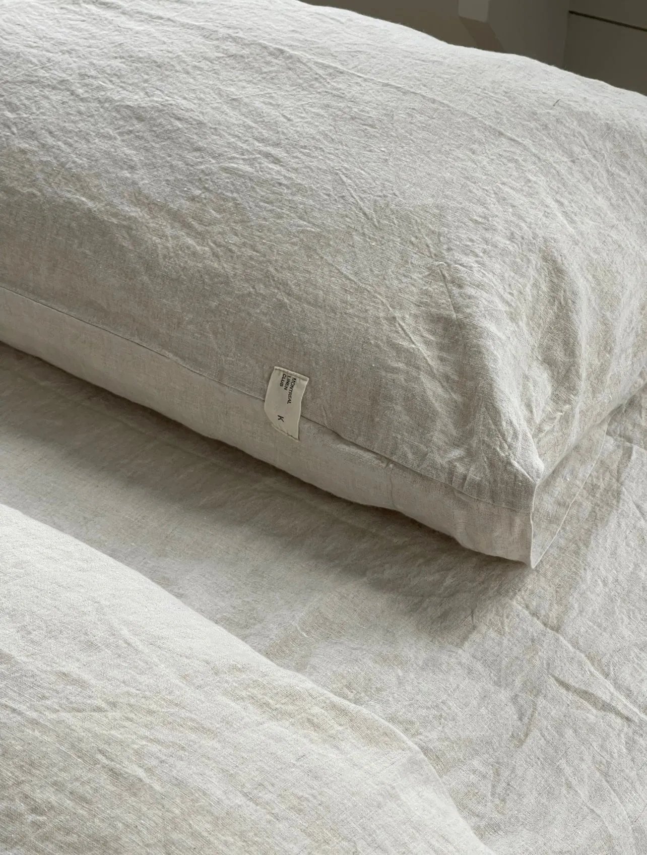 EUROPEAN FLAX LINEN DUVET COVER SETS IN NATURAL