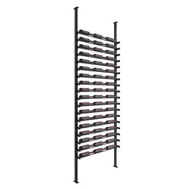 Evolution Single Sided Wine Wall Post Kit 10 3C (floor-to-ceiling wine rack system)