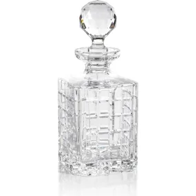 Ezekiel Crystal Glass Whiskey & Brandy Decanter