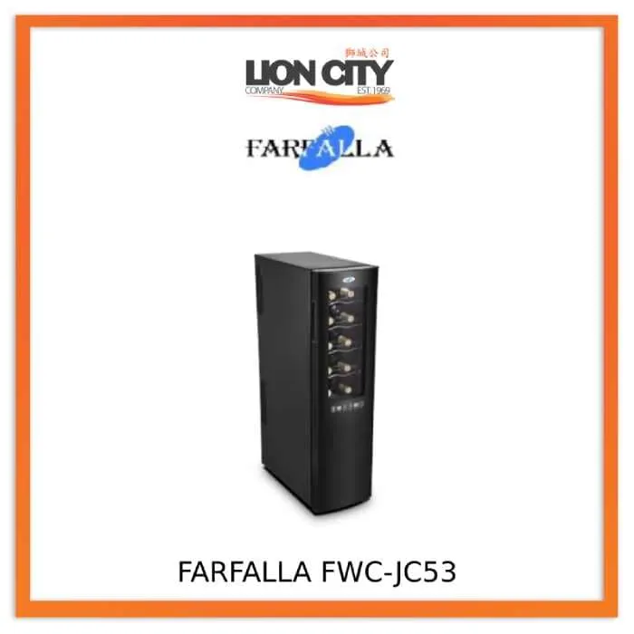 Farfalla FWC-JC53 18 Bot Thermoelectric Dual Zone Wine Chiller