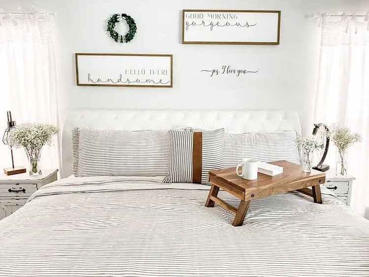 Farmhouse Stripe Reversible Comforter Set