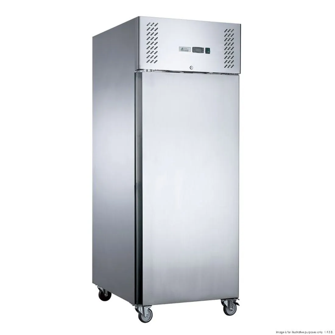 FED-X S/S Single Door Upright Freezer - XURF600SFV