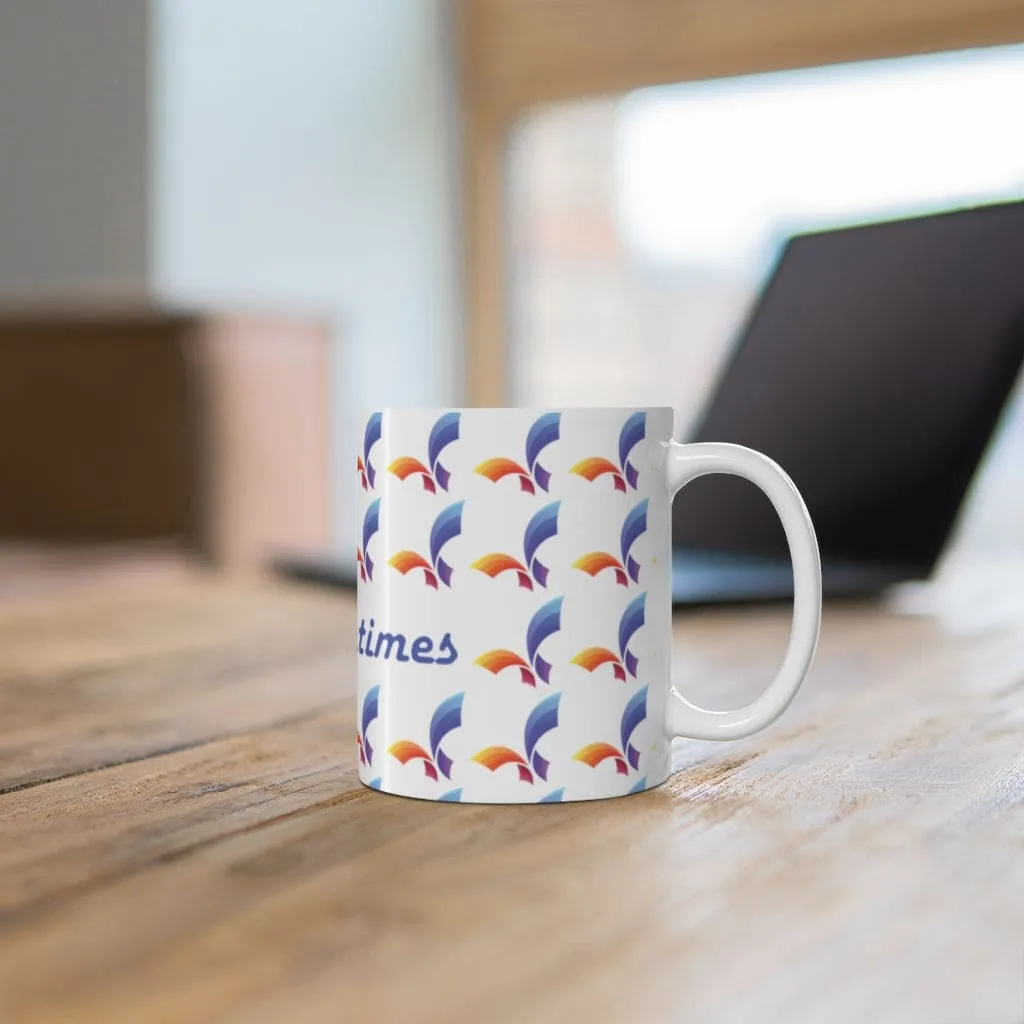 Fikafuntimes Multicolor Ceramic Mug