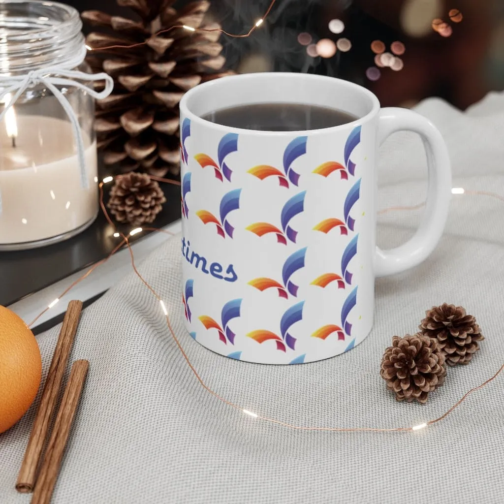 Fikafuntimes Multicolor Ceramic Mug