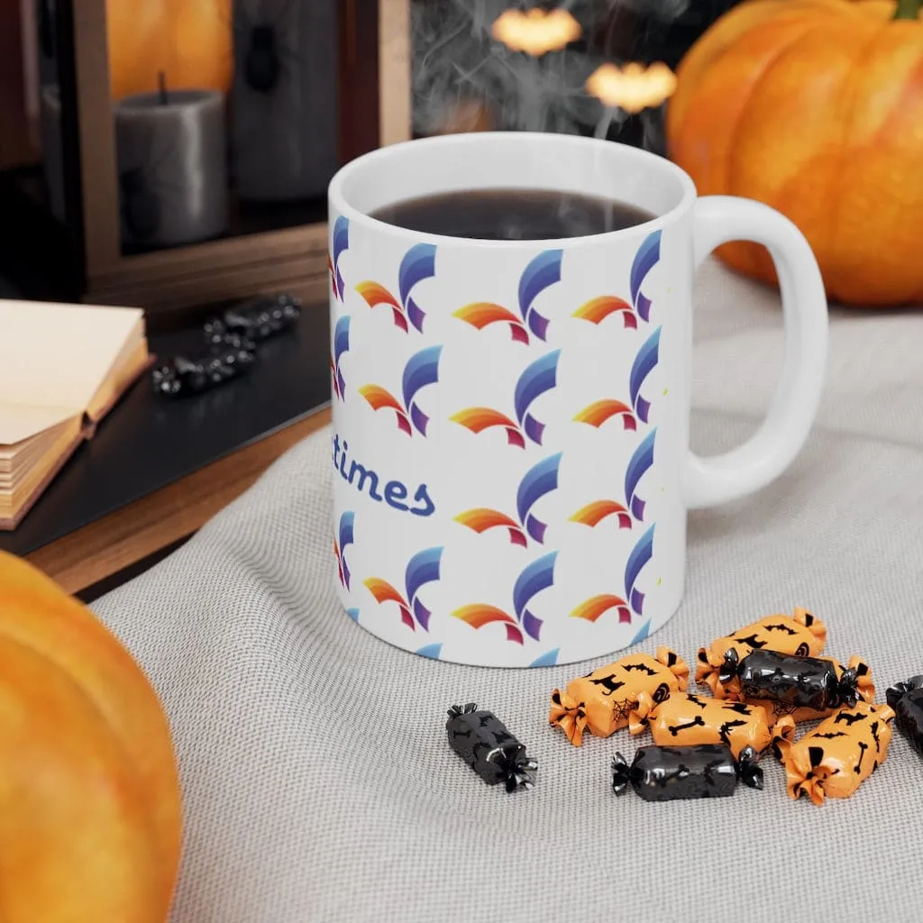 Fikafuntimes Multicolor Ceramic Mug