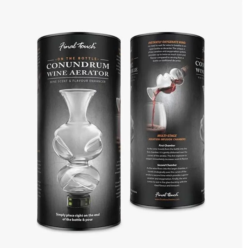 Final Touch Conundrum Wine Aerator