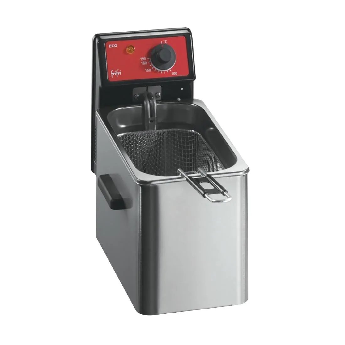 FriFri Eco 4 Electric Countertop Fryer Single Tank Single Basket 2.3kW Three Phase