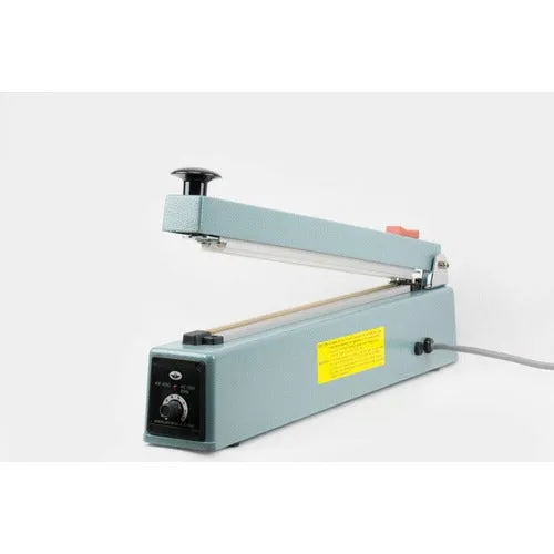 Hand Operated 2mm Impulse Heat Sealer w/ Cutter for 16" Wide Bags and Tubing